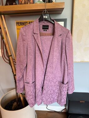 Wildfang Mauve Suit